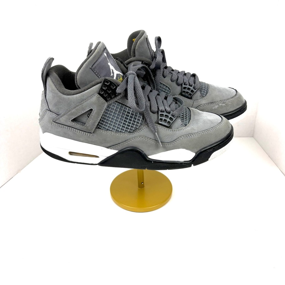 Nike Air Jordan 4 Retro Cool Grey 2019 Mens Size 8.5 Sneakers 308497-007 Shoes